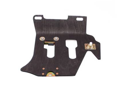 Pedaliera LHD con fissaggi. Porsche 911 Coupé 1965-73 - 90155106323, 90155106321